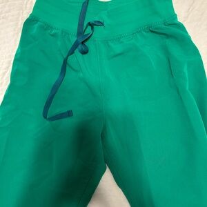 Figs Vibrant Green Technical Pants